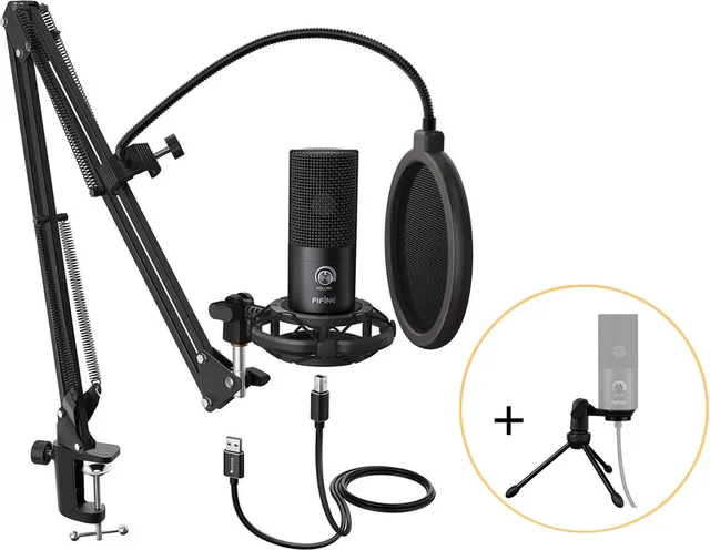 T669 USB-microfoon kit - Streaming - Podcasting