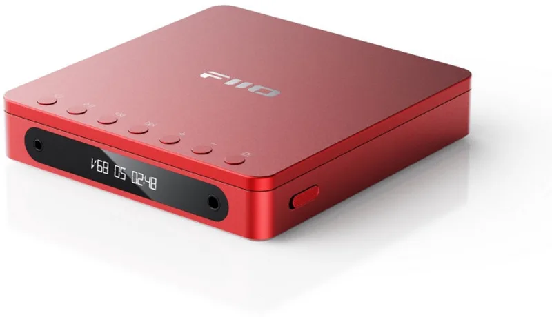 DM13BT - Draagbare cd-speler van FiiO in Rood – productfoto