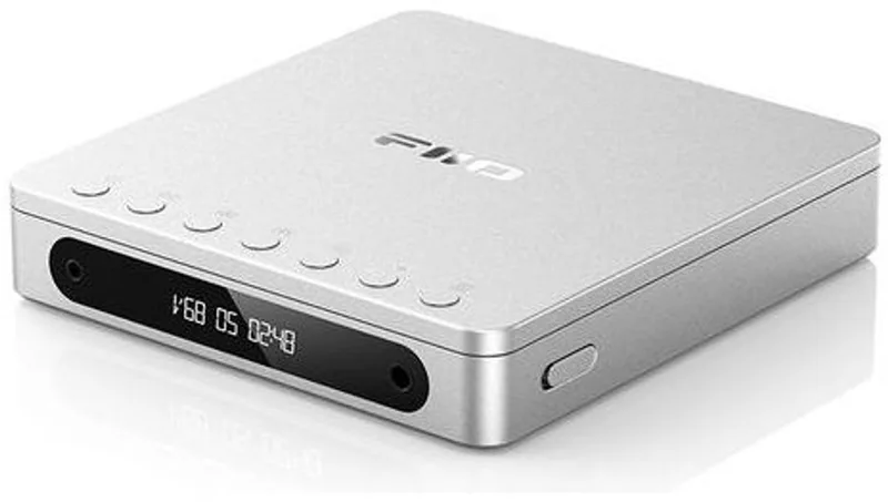 DM13BT - Draagbare cd-speler van FiiO in Zilver – productfoto