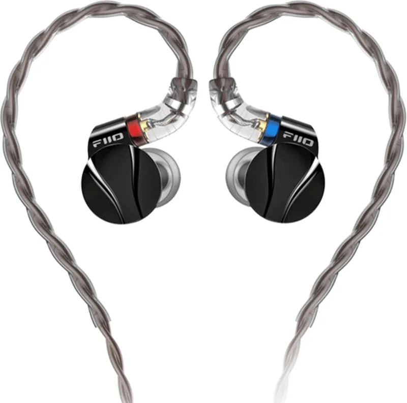 FD15 - In-ear oordopjes - Bedraad - Oorhaak van FiiO in Zwart – productfoto