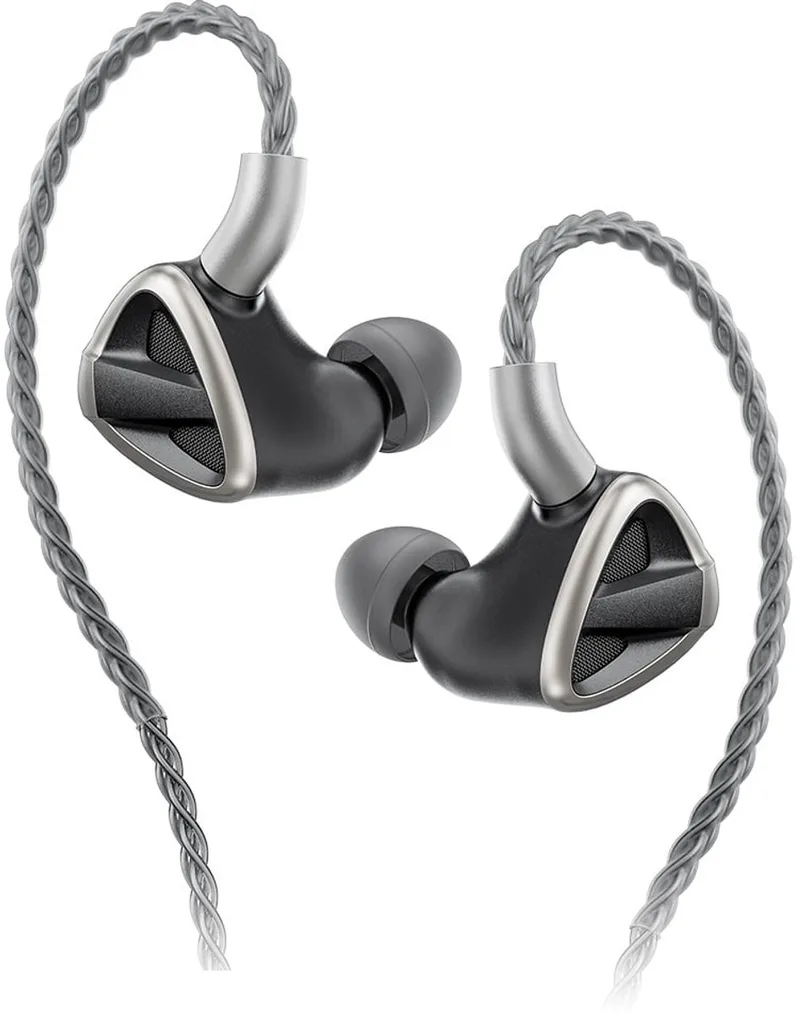 FH19 - In-ear oordopjes - Bedraad - Oorhaak van FiiO in Zwart – productfoto