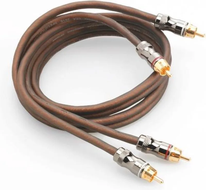 ER1 - RCA Kabel - 1 Meter - Audiokabel - Cinch - Caraudio van Focal in Bruin – productfoto