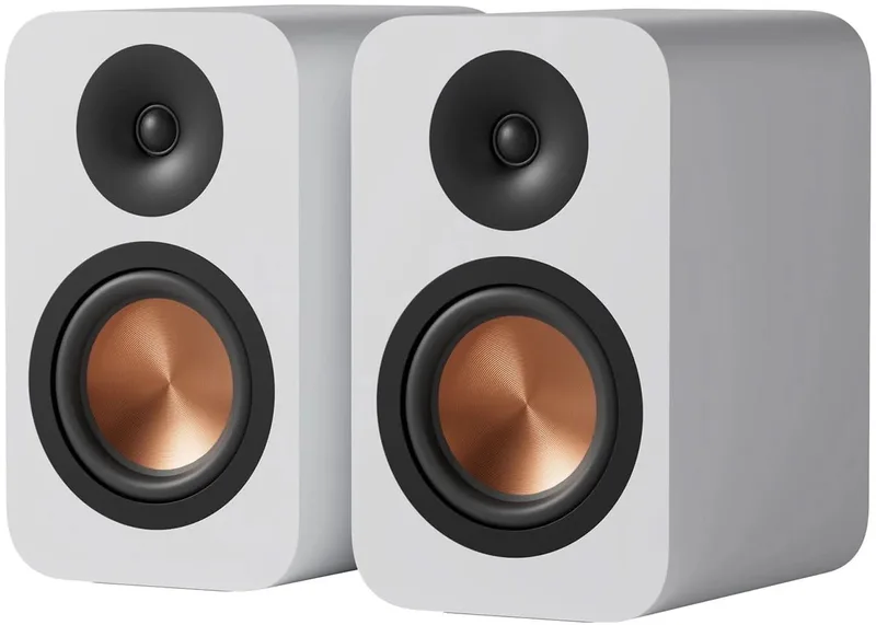 SP601 – Passieve Boekenplankluidsprekers – 2‑weg HiFi Speakers – 80 W RMS / 160 W Pieken - 4 Ω van Fosi Audio in Wit – productfoto