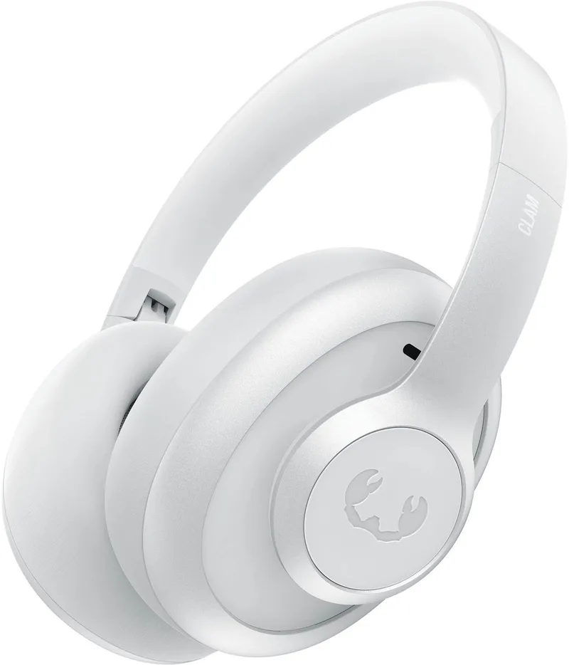 Clam Ace 2 - Draadloze Bluetooth Koptelefoon met Hybride Actieve Noise Cancelling - 100 uur Speeltijd - Diepe Bass - Verbind 2 apparaten tegelijk - Personal sound App by Fresh 'n Rebel in Ice Grey – product photo