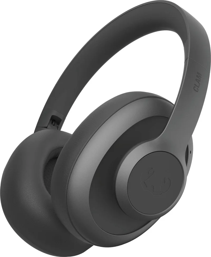Clam Ace – Draadloze Bluetooth Koptelefoon met Active Noise Cancelling - 60 uur Speeltijd - Met volume wiel van Fresh 'n Rebel in Storm Grey – productfoto