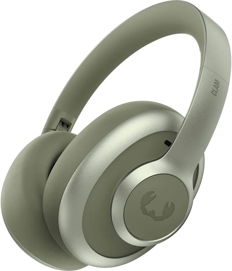 Clam Blaze 2 – Draadloze Bluetooth Koptelefoon – 80 uur Speelduur – Inclusief App - Met volume wiel van Fresh 'n Rebel in Dried Green – productfoto