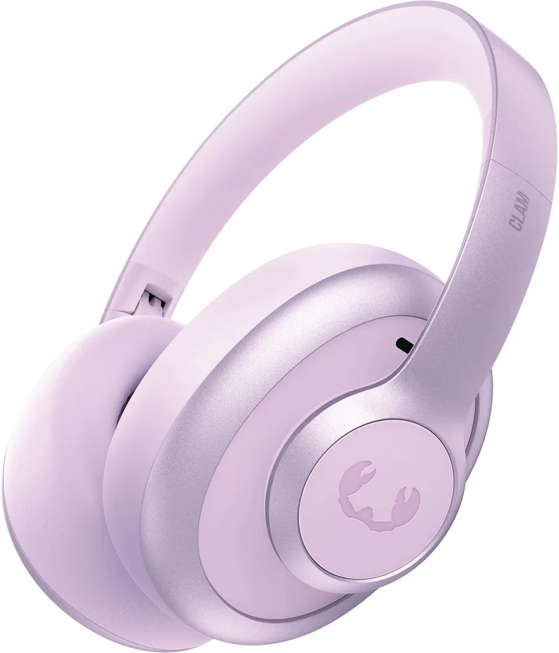 Clam Blaze 2 – Draadloze Bluetooth Koptelefoon – 80 uur Speelduur – Inclusief App - Met volume wiel van Fresh 'n Rebel in Dreamy Lilac – productfoto