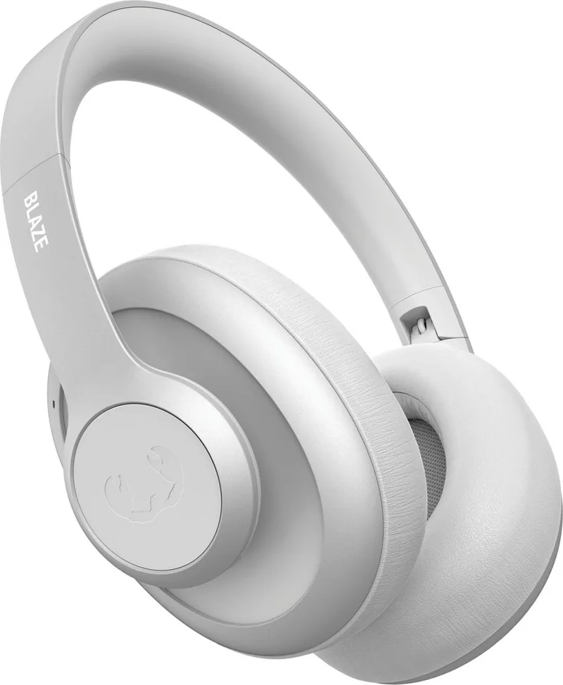 Clam Blaze – Draadloze Bluetooth Koptelefoon – 80 uur Speelduur – Met volume wiel van Fresh 'n Rebel in Ice Grey – productfoto