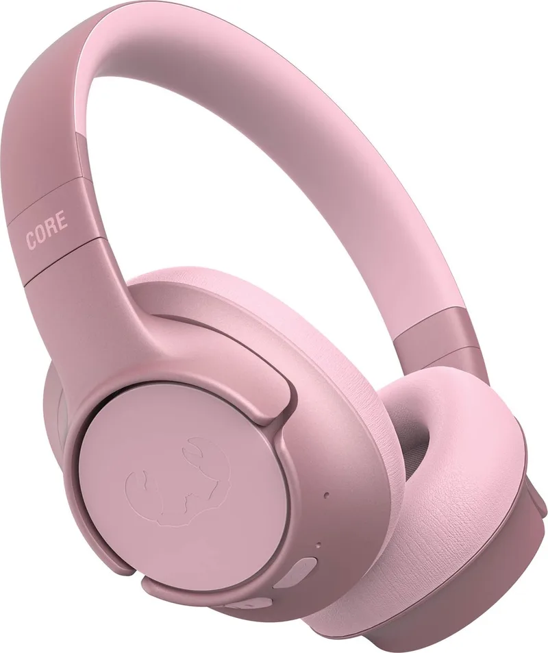 Clam Core - Draadloze Bluetooth Koptelefoon - Over-Ear - 45 uur Speelduur van Fresh 'n Rebel in Pastel Pink – productfoto