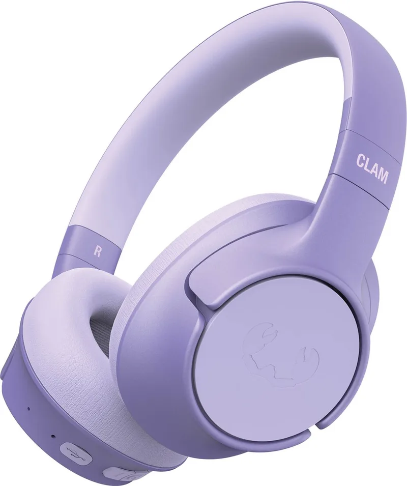 Clam Fuse – Draadloze Bluetooth Koptelefoon met Active Noise Cancelling - 45 uur Speelduur van Fresh 'n Rebel in Dreamy Lilac – productfoto