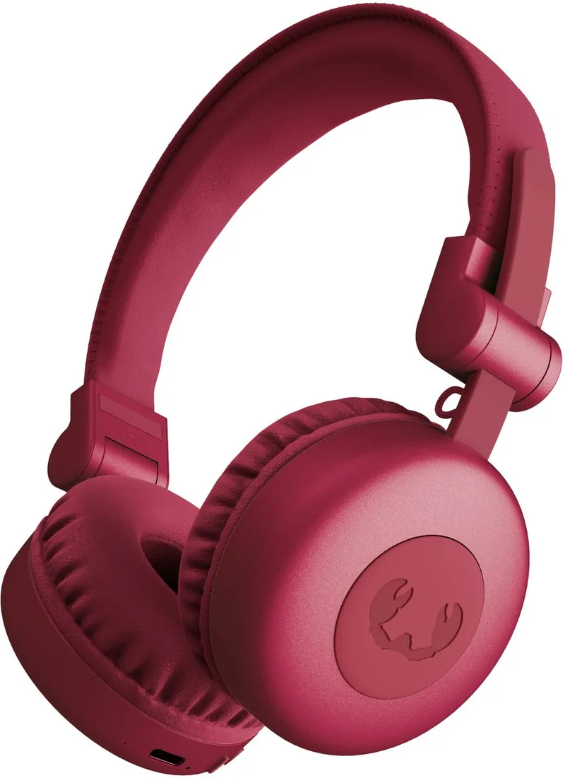 Code Core – Draadloze on-ear koptelefoon – Bluetooth - 30 uur Speeltijd - Rood van Fresh 'n Rebel in Berry Red – productfoto