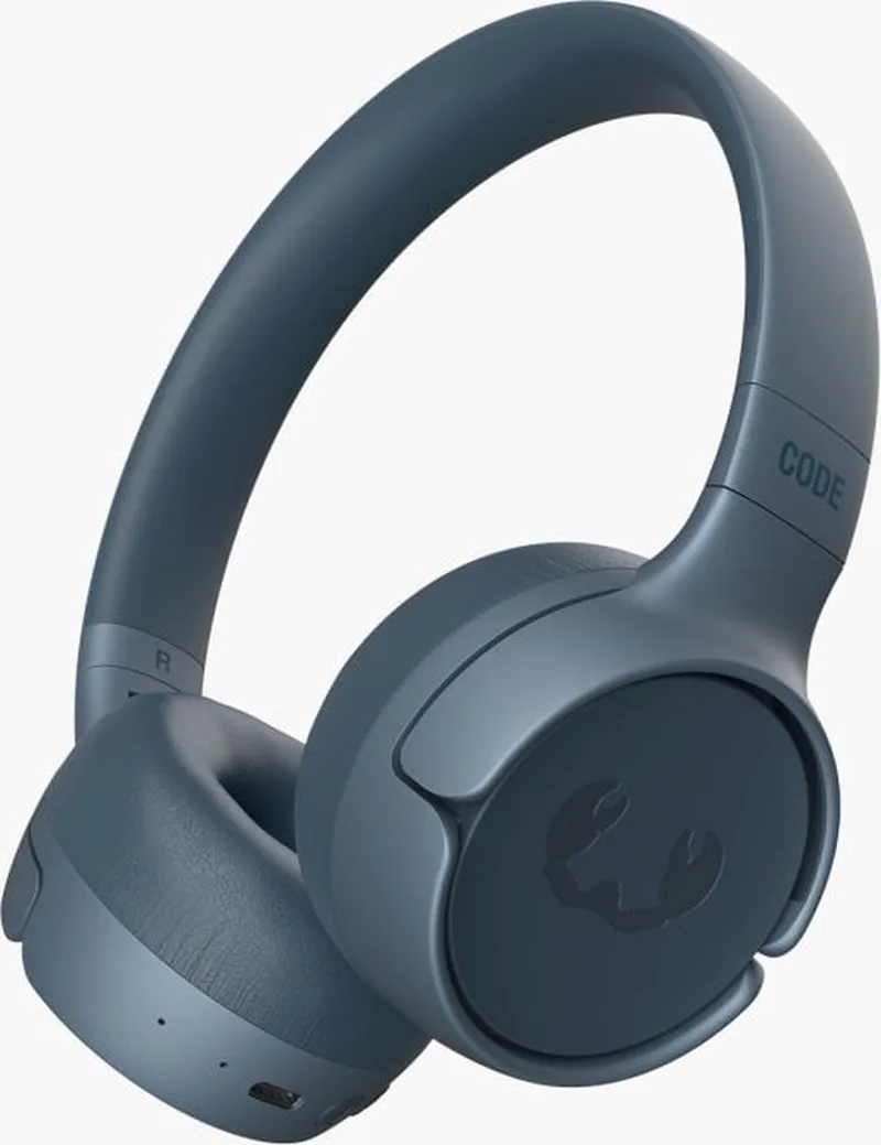 Code Fuse – Draadloze on-ear koptelefoon - Bluetooth - 30 uur Speeltijd - Blauw van Fresh 'n Rebel in Dive Blue – productfoto