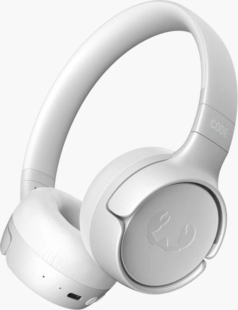 Code Fuse – Draadloze on-ear koptelefoon - Bluetooth - 30 uur Speeltijd - Wit van Fresh 'n Rebel in Ice Grey – productfoto
