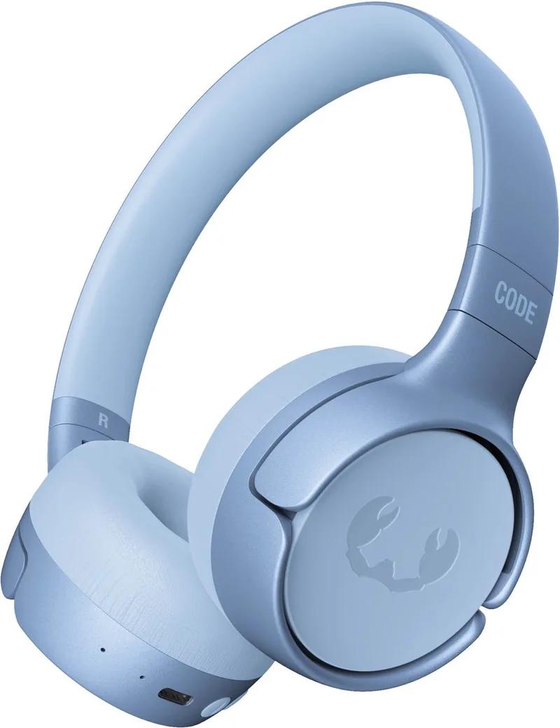 Code Fuse – Draadloze on-ear koptelefoon - Bluetooth - 30 uur Speeltijd by Fresh 'n Rebel in Vivid Blue – product photo