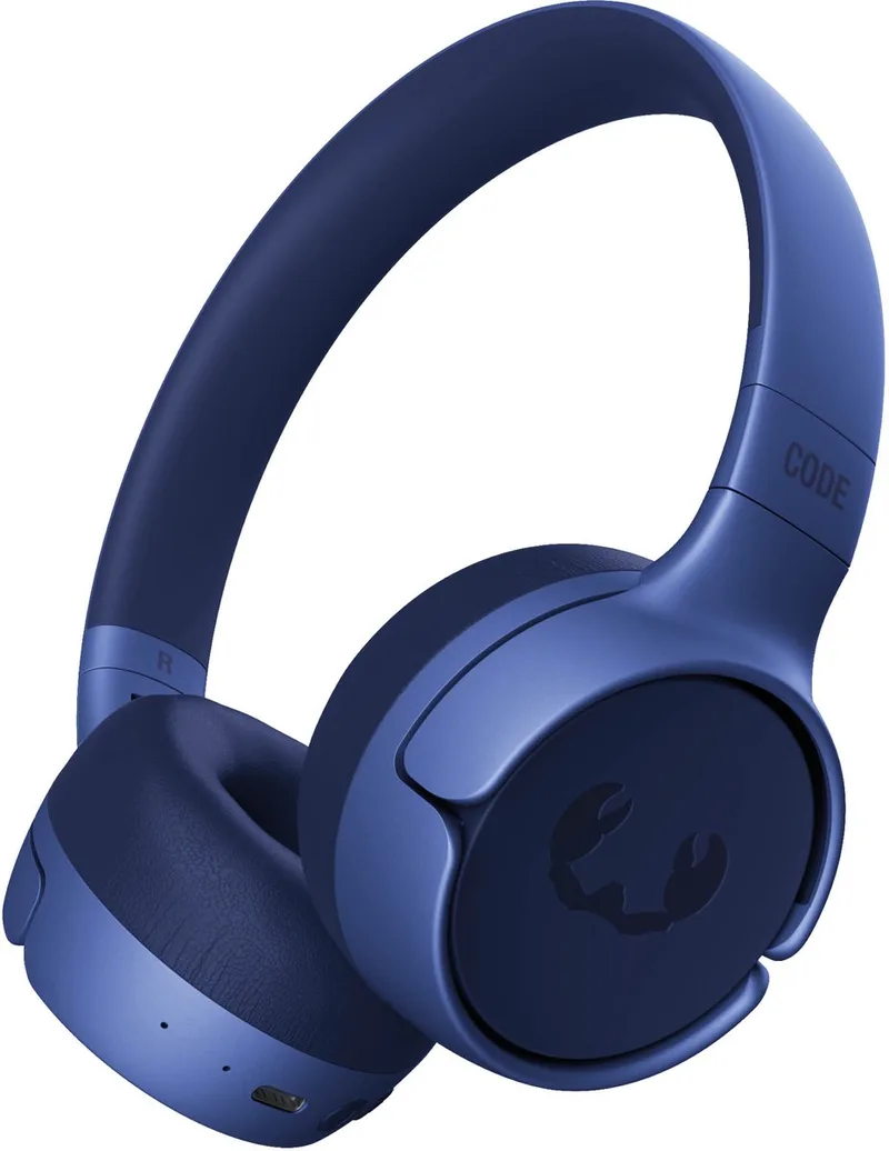 Code Fuse – Draadloze on-ear koptelefoon - Bluetooth - 30 uur Speeltijd - Blauw van Fresh 'n Rebel in True Blue – productfoto