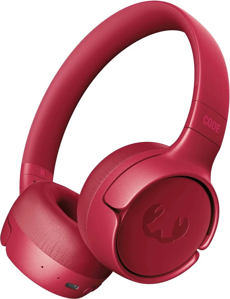 Code Fuse – Draadloze on-ear koptelefoon - Bluetooth - 30 uur Speeltijd van Fresh 'n Rebel in Berry Red – productfoto