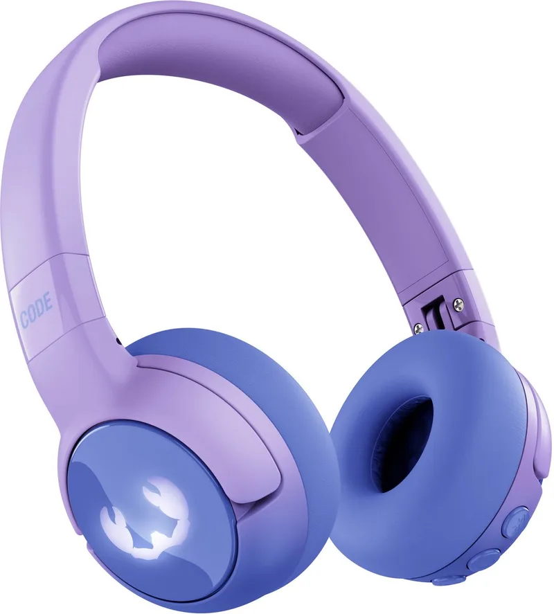Code Junior - Koptelefoon kind - Kinder koptelefoon - Draadloos (Bluetooth) & Bedraad – Inclusief Aux kabel (1m) by Fresh 'n Rebel in Groovy Galaxy – product photo
