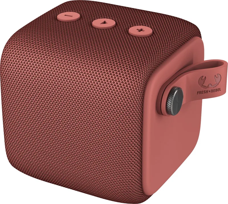 Draadloze Bluetooth speaker - Rockbox Bold S by Fresh 'n Rebel in Safari Red – product photo