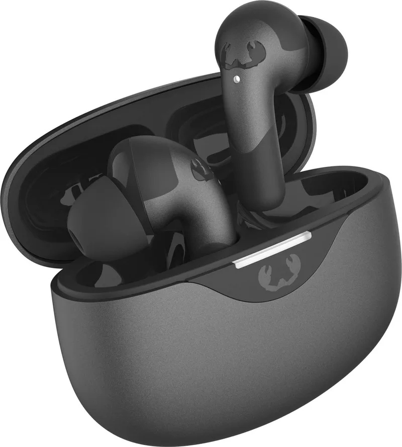 Twins Ace – Draadloze Bluetooth Oordopjes met Active Noise Cancelling - IPX4 Waterdicht - 34 uur Speeltijd van Fresh 'n Rebel in Storm Grey – productfoto