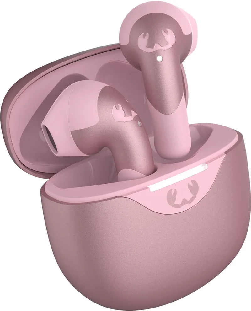 Twins Blaze - Draadloze Oortjes – Bluetooth Oordopjes met ENC microfoon – IPX4 Waterdicht - 32 uur Speeltijd van Fresh 'n Rebel in Pastel Pink – productfoto