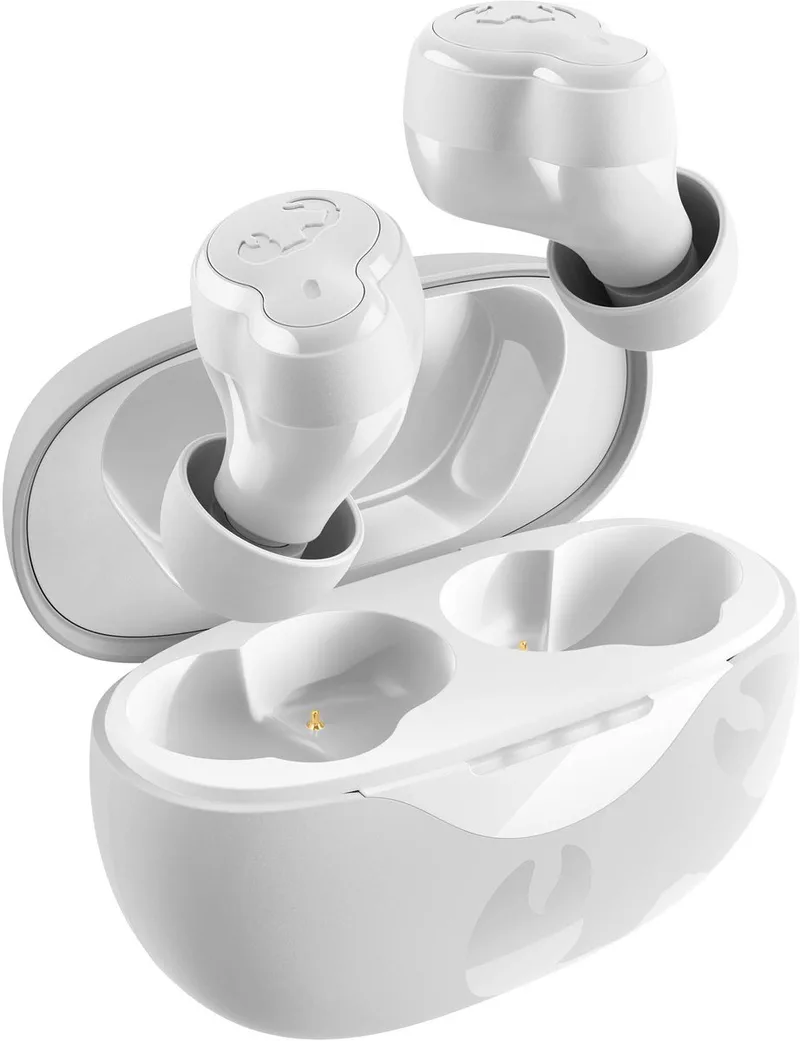 Twins Breez – Compacte Draadloze Bluetooth Oordopjes - 30 uur Speeltijd van Fresh 'n Rebel in Ice Grey – productfoto