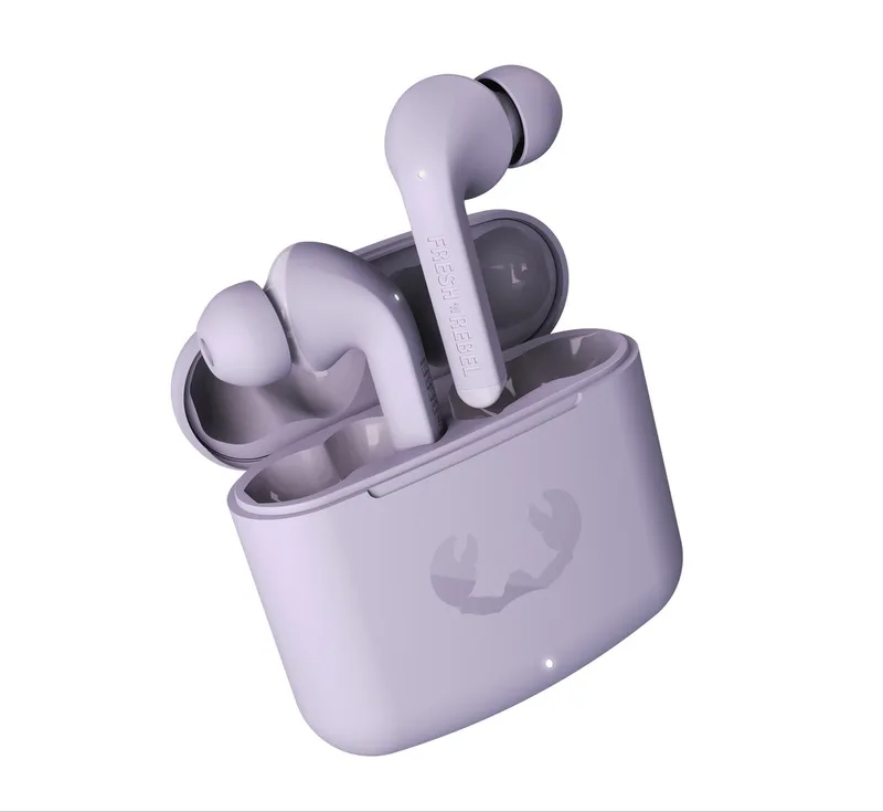 Twins Fuse - Draadloze Bluetooth Oordopjes – Oortjes met tip - 30 uur speelduur by Fresh 'n Rebel in Dreamy Lilac – product photo