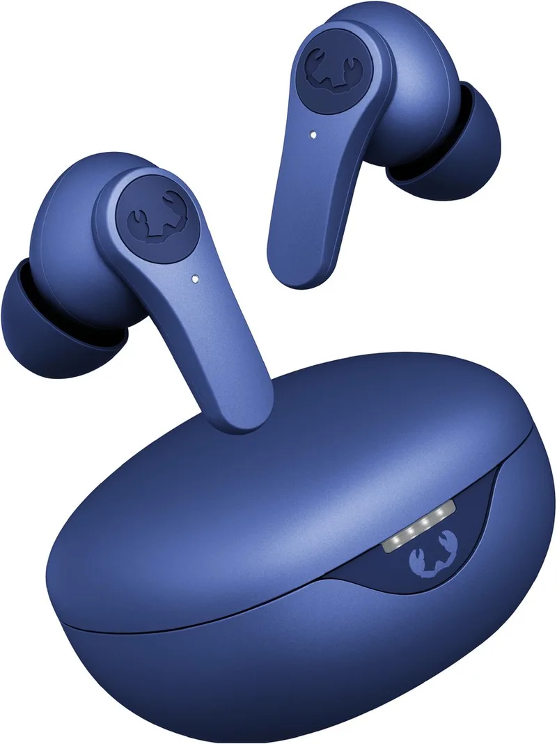 Twins Rise - Draadloze Oordopjes met Noise Cancelling - Draadloos Opladen - 30 Uur Speelduur van Fresh 'n Rebel in True Blue – productfoto