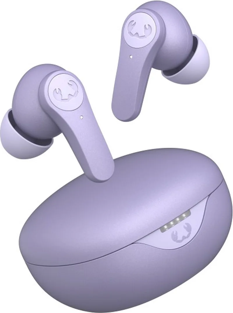 Twins Rise - Draadloze Oordopjes met Noise Cancelling - Draadloos Opladen - 30 Uur Speelduur van Fresh 'n Rebel in Dreamy Lilac – productfoto
