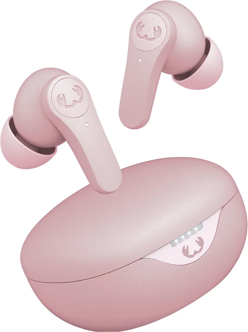 Twins Rise - Draadloze Oordopjes met Noise Cancelling - Draadloos Opladen - 30 Uur Speelduur van Fresh 'n Rebel in Pastel Pink – productfoto