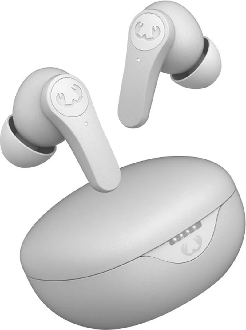 Twins Rise - Draadloze Oordopjes met Noise Cancelling - Draadloos Opladen - 30 Uur Speelduur van Fresh 'n Rebel in Ice Grey – productfoto