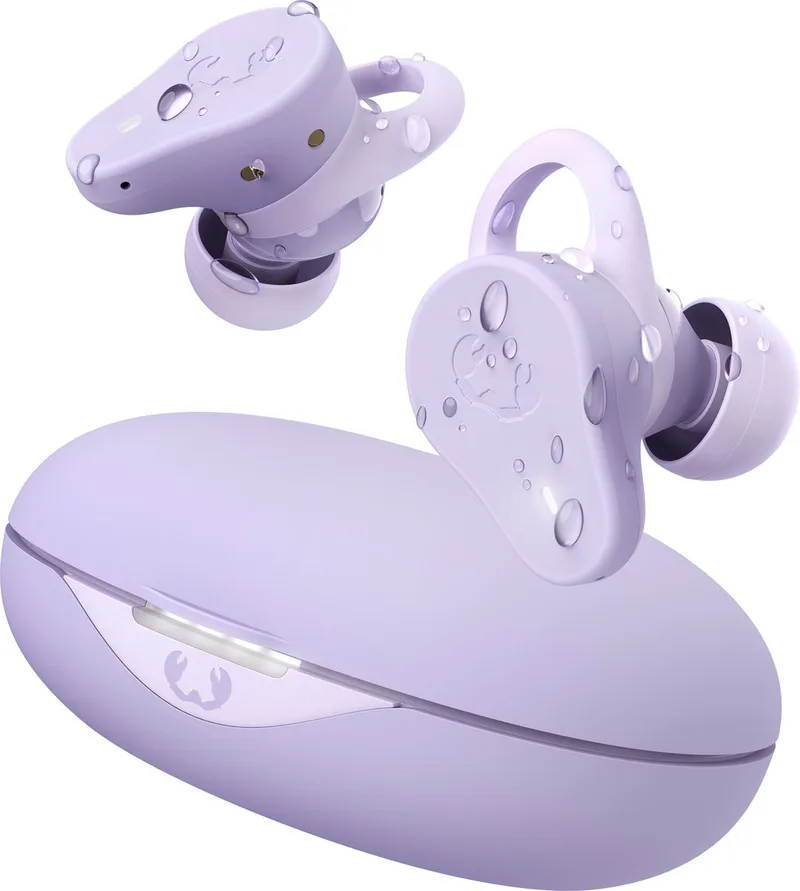 Twins Rush - Sport Oordopjes – Active Noise Cancelling – Bluetooth 5.3 - Draadloos – Waterdicht – 36 uur Speeltijd van Fresh 'n Rebel in Dreamy Lilac – productfoto