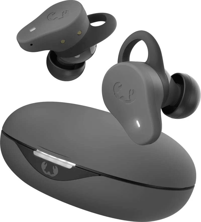 Twins Rush - Sport Oordopjes – Active Noise Cancelling – Bluetooth 5.3 - Draadloos – Waterdicht – 36 uur Speeltijd van Fresh 'n Rebel in Storm Grey – productfoto