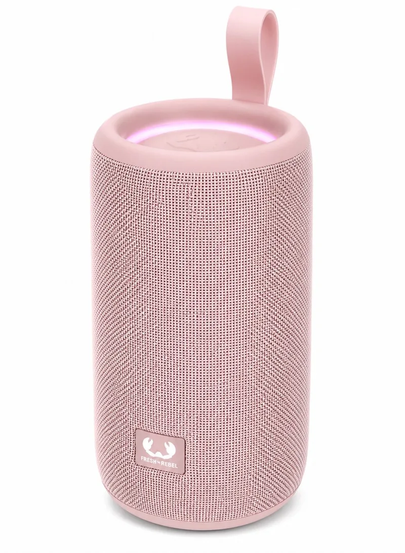 XL Bluetooth Speaker | Draadloze Speaker | RGB LED Verlichting | 24W RMS | Waterdichte Speaker | Bluetooth 5.4 | Draagbare Luidspreker | Party Speaker | Stereo Sound | 12 Uur Accu | TWS Koppeling by Fresh 'n Rebel in Pink – product photo