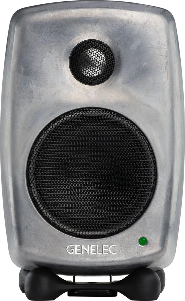 Genelec 8010A Raw - actieve studiomonitoren by Genelec in Silver – product photo