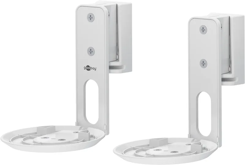 Luidspreker muurbeugel Modern Era 1 Flex, compatibel met de Sonos Era 100 van Goobay in Wit – productfoto