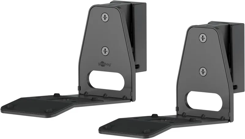 Luidspreker muurbeugel Modern Era 3 Flex, compatibel met de Sonos Era 300 van Goobay in Zwart – productfoto