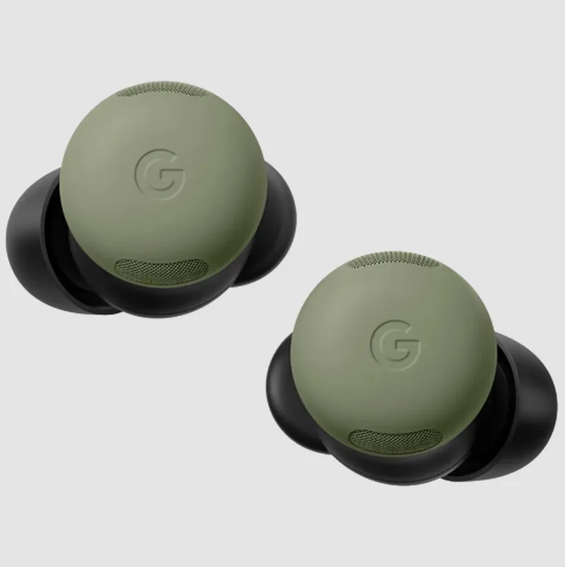 Pixel Buds Pro 2 - Olijf - Oordopjes von Google in Grün – Produktfoto