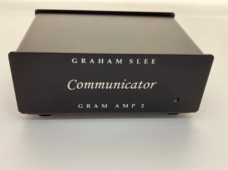 Amp 2 Communicator Phono voorversterker (mm) by Graham Slee in Black – product photo