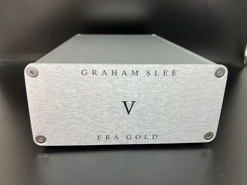 Era Gold V phono voorversterker (mm) by Graham Slee in Silver – product photo