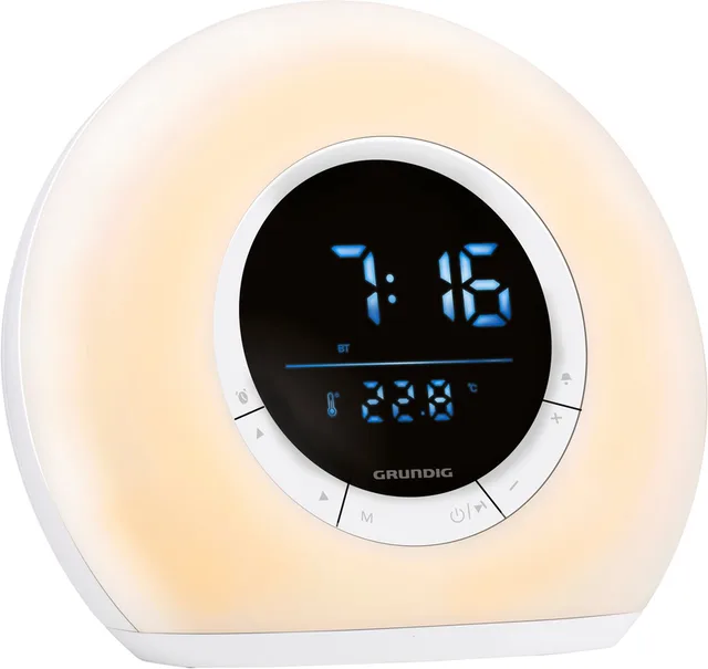 Wake-Up Light Wekker – Digitale Wekker met Radio en Bluetooth – Lichtwekker met LED-Display – Wake up Light