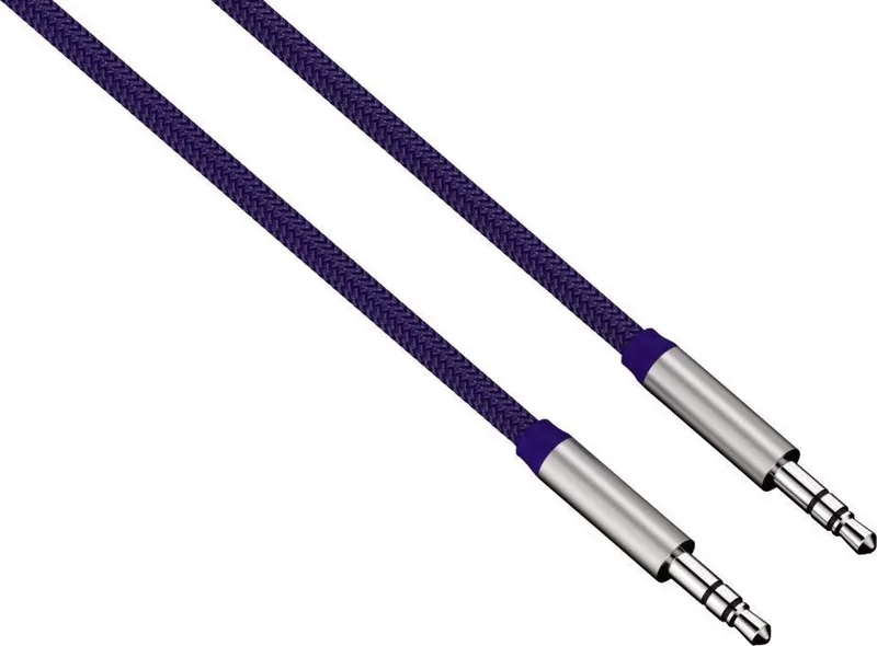 Audiokabel 3,5 mm jack Color Line 0,5 m by Hama in Blue – product photo