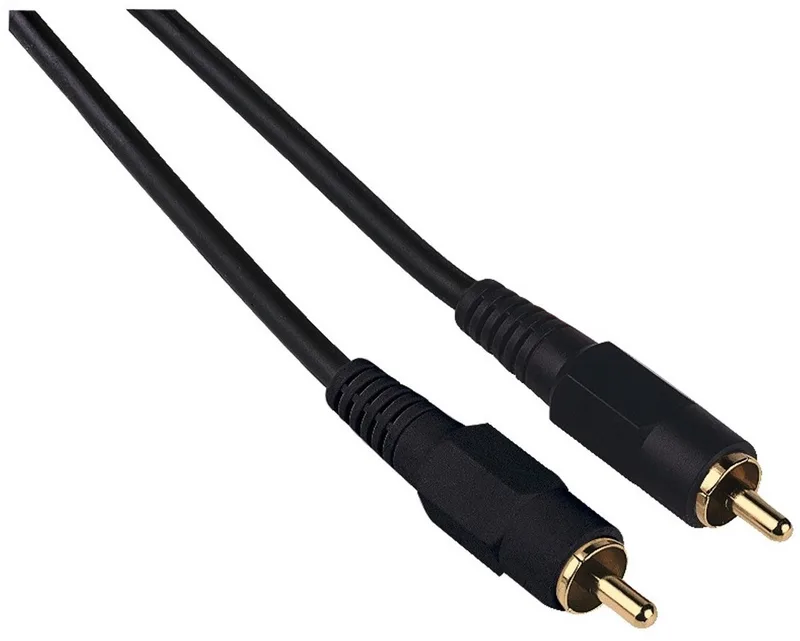 Cinch Kabel - 1.5 meter by Hama in Black – product photo