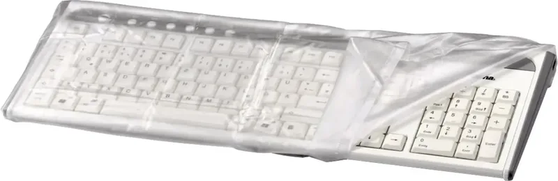 hama 00113818 Tastatur-Staubschutzhaube, Transparent de Hama – photo produit 1 sur 2