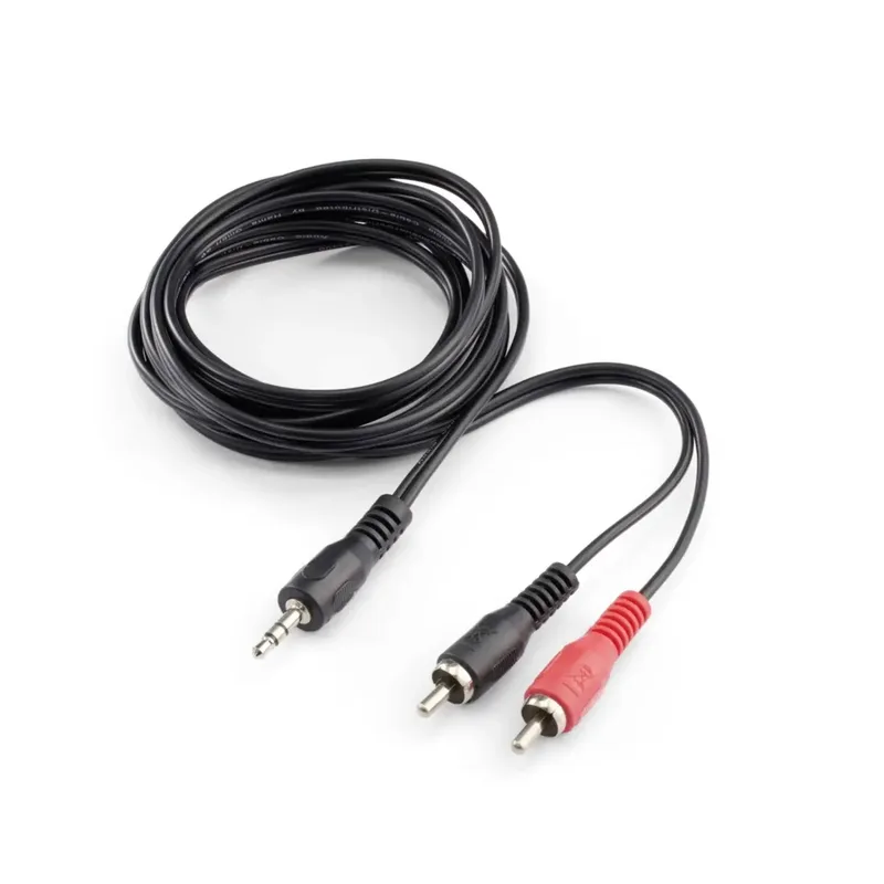 Hama 00205106 audio kabel 2 m 3.5mm 2 x RCA Zwart, Rood van Hama in Zwart, Rood – productfoto 2 van 2