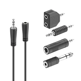 Hama 00205122 Jackplug Audio Kabel 2.5 m by Hama in Black – product photo 2 of 2