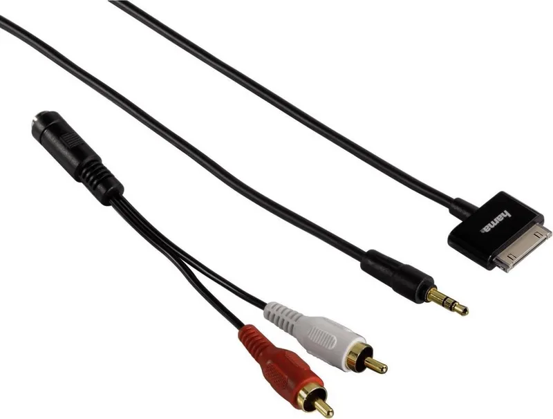 Hama 04780807 - iPod Audiokabel by Hama in Black – product photo