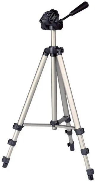 Tripod 1/4 inch Werkhoogte: 42.5 - 125 cm Incl. tas, Waterpas by Hama in Champagne – product photo 1 of 2