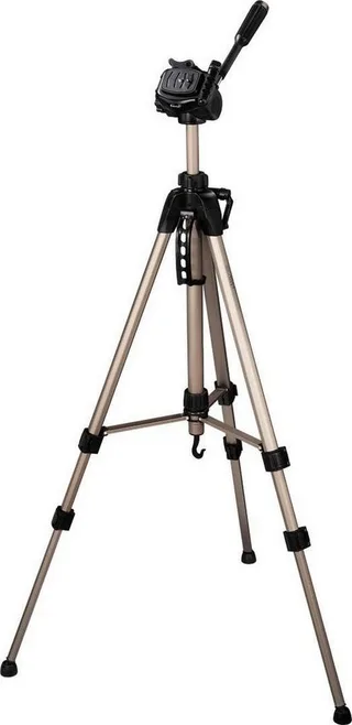 Tripod 1/4 inch Werkhoogte: 64 - 160 cm Incl. tas, Waterpas by Hama in Champagne – product photo 2 of 5