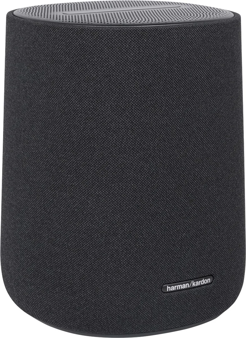 Enchant Speaker - Dolby Atmos WiFi Speaker - Premium Design Draadloze Luidspreker - Uitbreidbaar tot Home Cinema met Enchant Subwoofer & Enchant 900/1100 - AirPlay & Chromecast van Harman Kardon in Zwart – productfoto