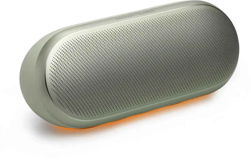 Luna 2 - Portable Bluetooth speaker - Draadloze Muziek Box - Met Sfeerverlichting by Harman Kardon in Mint – product photo